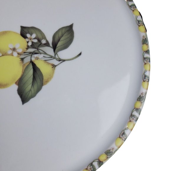 BIA Cordon Bleu International Vintage Lemon Cake Serving Plate Catherine - Picture 5 of 10